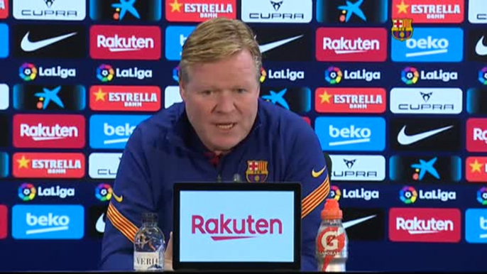 Ronald Koeman: "Me veo entrenador para la próxima temporada"