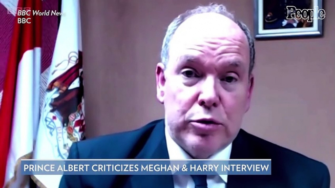 Prince Albert Criticizes Meghan Markle and Prince Harry's Oprah Winfrey Interview