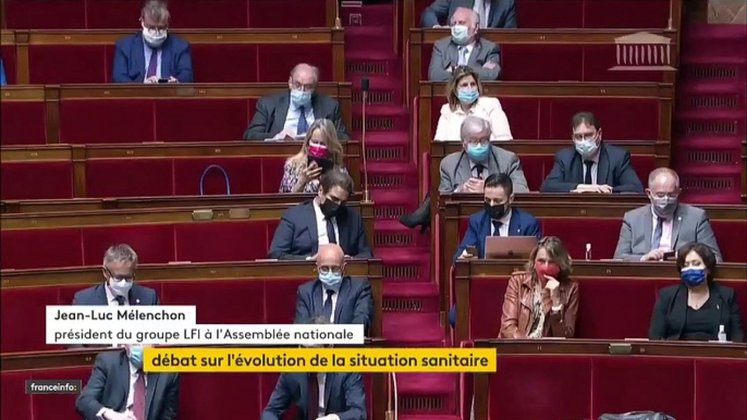 Coronavirus - Le coup de gueule de Jean-Luc Mélenchon à l'Assemblée nationale: "Nous allons pratiquer un boycott d'exaspération, nous refusons de voter, nous ne sommes pas votre public voué à vous acclamer" - VIDEO