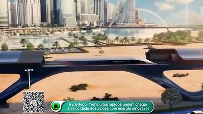 Hyperloop: trens ultrarrápidos podem chegar à velocidade dos aviões com energia renovável