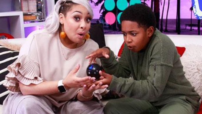 Magic 8 Ball Tells Raven-Symoné & Issac Ryan Brown Their Fate