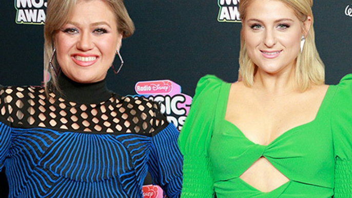 Kelly Clarkson & Meghan Trainor Talk Music at RDMAs