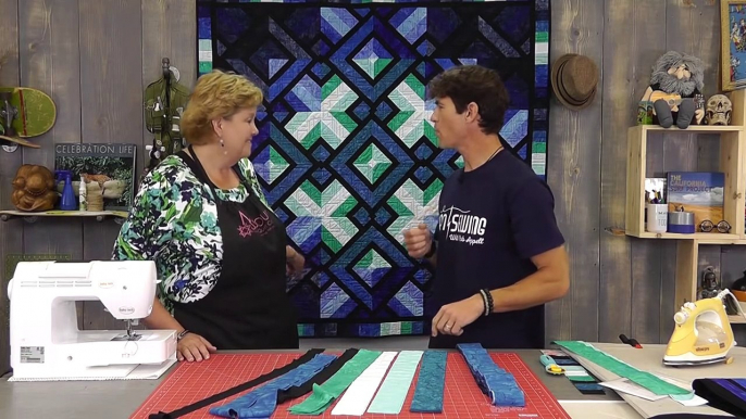 The Three Dudes Quilt: Easy Quilting With Rob Appell Of Man Sewing And Jenny Doan Of Msqc