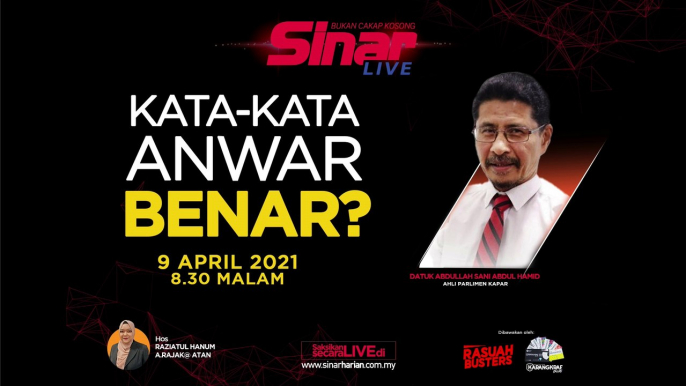 [LIVE] Kata-kata Anwar benar?