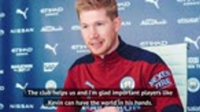 De Bruyne contract extension a 'compliment' to Man City - Guardiola