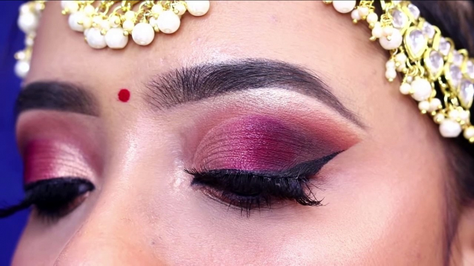 Bridal Eye Makeup Tutorial || Step By Step Detailed Eyeshadow For Beginners || Shilpa