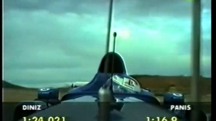 F1 1997 Panis Onboards Différents Angles