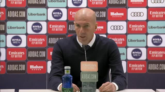 Zidane: "Hemos tenido muchas ocasiones de meter el tercero y el cuarto"