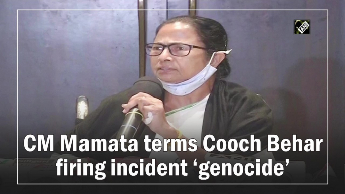 Bengal Assembly polls: CM Mamata Banerjee terms Cooch Behar firing incident ‘genocide’