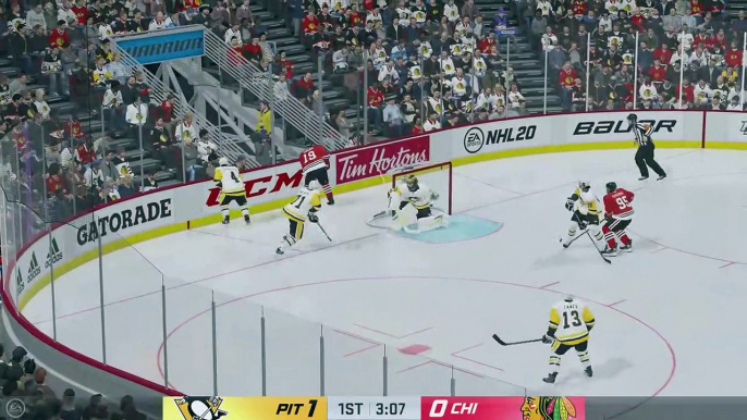 Nhl 20 Gameplay - Chicago Blackhawks Vs Pittsburgh Penguins - Nhl 20 Xbox One