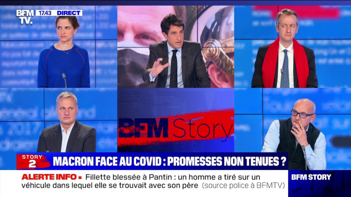 Story 3 : Macron face au covid, promesses non tenues ? - 13/04