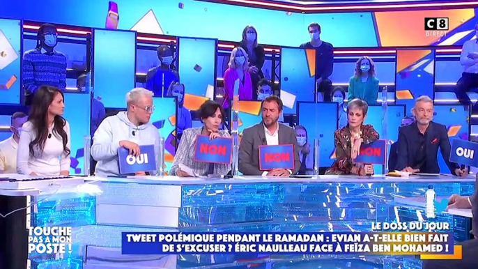 Les propos surréalistes de Gilles Verdez hier soir dans TPMP, qui affirme que Evian fait de "l'islamophobie commerciale" en incitant les gens à boire de l'eau... alors que nous sommes en période ramadan !