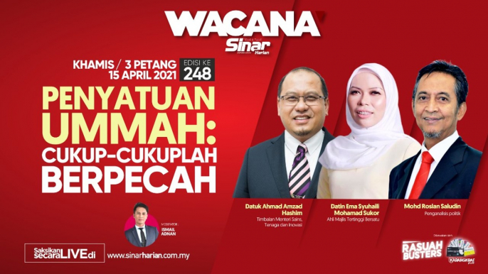 [LIVE] Penyatuan Ummah: cukup-cukuplah berpecah