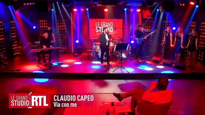 Claudio Capeo - Via con me (Live) - Le Grand Studio RTL