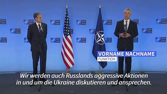 Ukraine-Konflikt: Nato "besorgt" über Russlands "massive Aufrüstung"