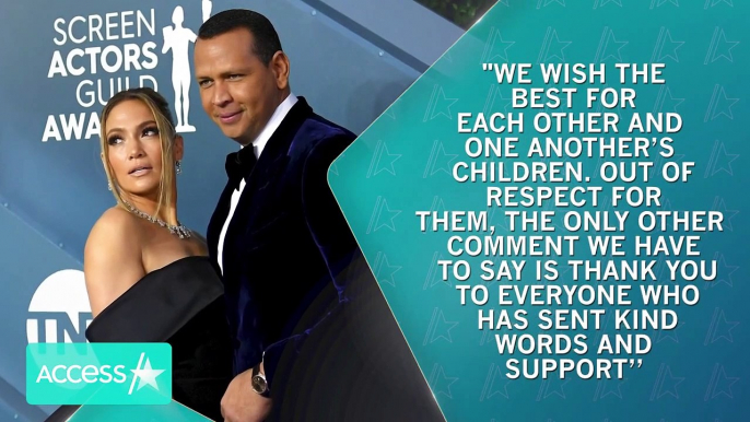 Jennifer Lopez and Alex Rodriguez Confirm Split