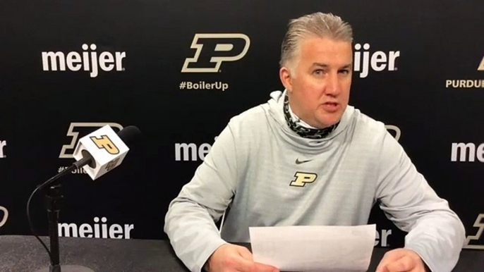 Matt Painter - Michigan Postgame - Purdue Boilermakers Basketball