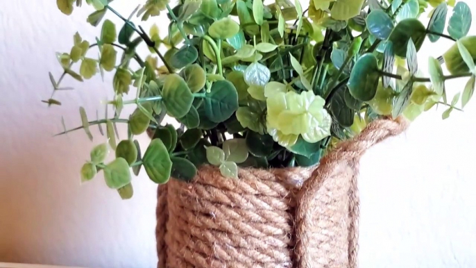 Dollar Tree Diy Farmhouse Home Decor / Dollar Tree Rope Diys