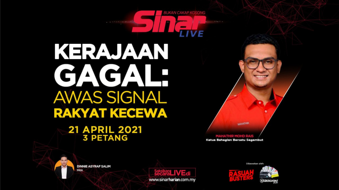 [LIVE] Kerajaan gagal: Awas signal rakyat kecewa