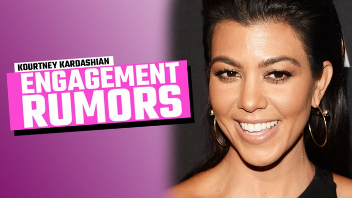 Kourtney Kardashian & Travis Barker Spark Engagement Rumors