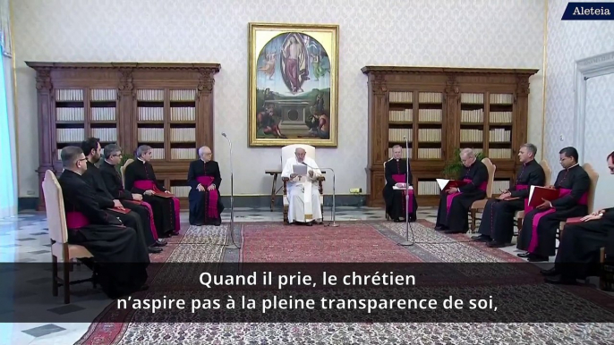 La méditation est « une manière de rencontrer Jésus », affirme le pape François