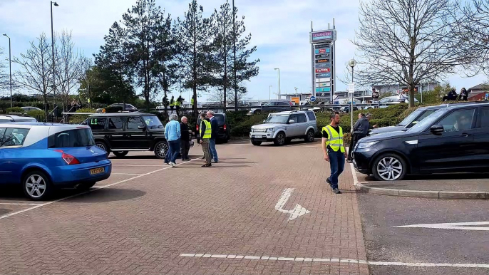 Jeremy Clarkson, Richard Hammond, James May spotted filming near Leamington Shopping Park