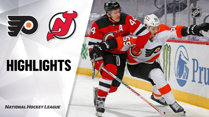 Flyers @ Devils 4/29/21 | NHL Highlights
