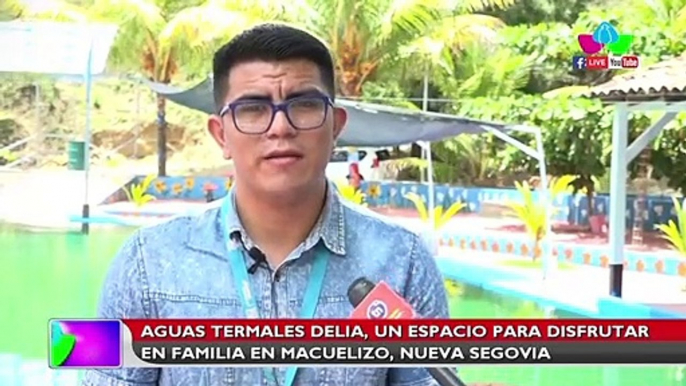 Aguas termales Delia, un espacio para disfrutar en familias en Macuelizo, Nueva Segovia