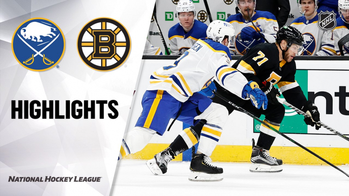 Sabres @ Bruins 4/29/21 | NHL Highlights