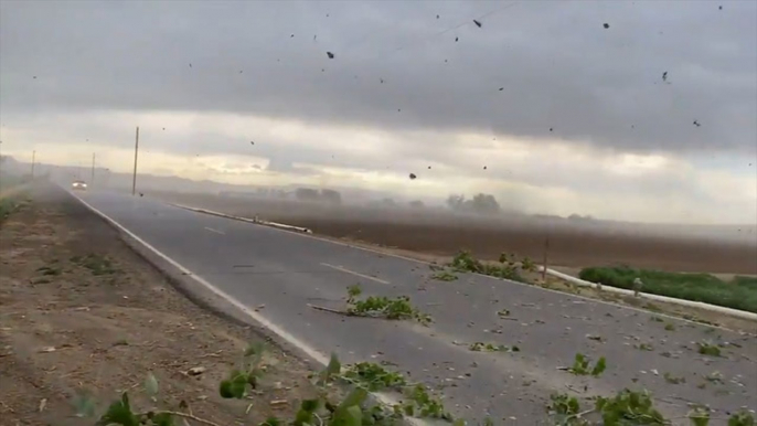 Thunderstorms slam Colorado with hail and strong winds