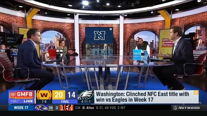 Good Morning Football | Nate Burleson "Goes Crazy" Tampa Bay Buccaneers Upset Atlanta Falcons