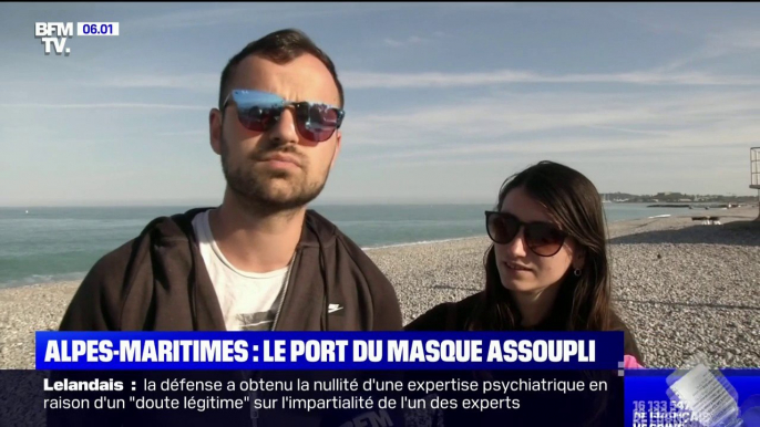 Dans les Alpes-Maritimes, le port du masque n'est plus obligatoire dans certaines zones à l'extérieur