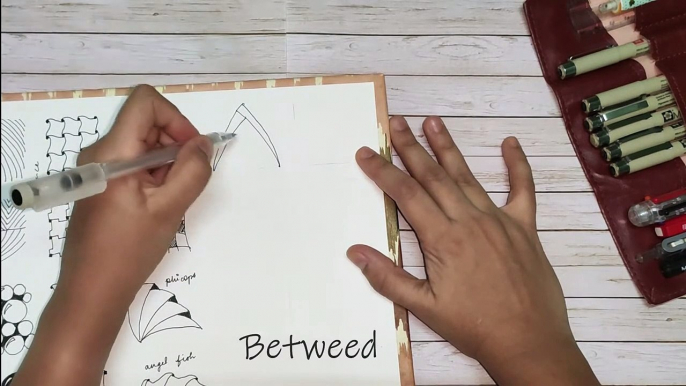 Easy Zentangle Patterns For Beginners!! Unwind With Doodling | From Anjali'S Desk