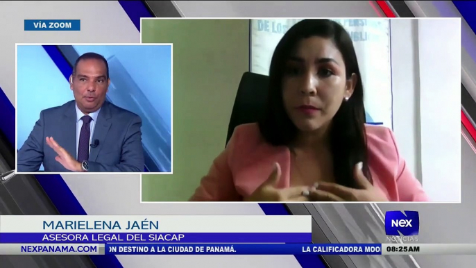 Entrevista a Mariaelena Jaén, asesora legal del Siacap - Nex Noticias