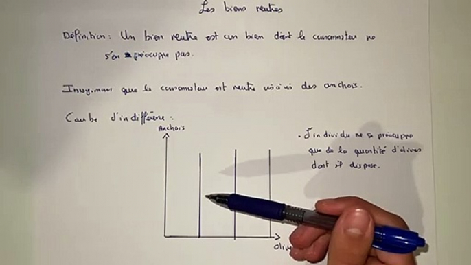 Les biens neutres - microéconomie S1