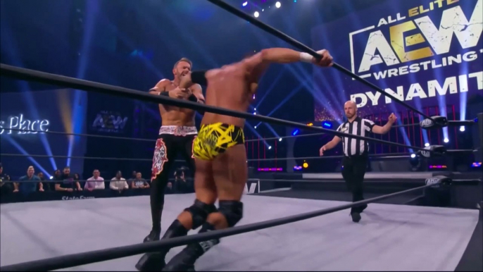 AEW Dynamite _ Episode 78 christion cage vs frankie kazarian