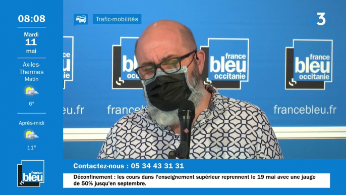 Patrick Chaskiel, professeur émérite de sociologie à l'université Paul-Sabatier, conférencier sur la catastrophe d'AZF et chercheur au CERTOP à Toulouse, invité de France Bleu Occitanie.