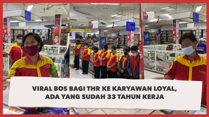 Viral Bos Bagi THR ke Karyawan Loyal, Ada yang Sudah 33 Tahun Kerja