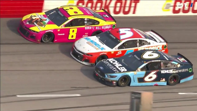 Nascar Cup  Series Darlington 2021 Larson Great Pass Between Reddick Newman