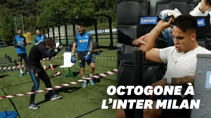 À l'Inter Milan, Lautaro Martinez et Antonio Conte apaisent leurs tensions dans un combat de boxe