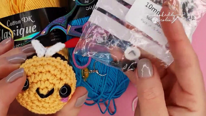 Amigurumi Tiny Bumblebee | Crochet Bee Tutorial