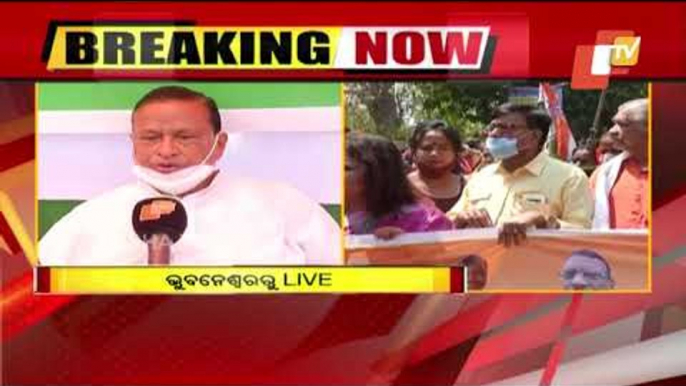 Bhubaneswar District Congress Hits Streets Over Increase In Holding Tax