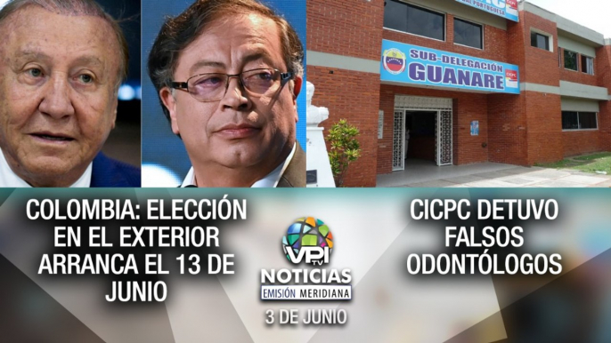 Últimas noticias de Venezuela hoy - VPItv Meridiana 03 de Junio de 2022