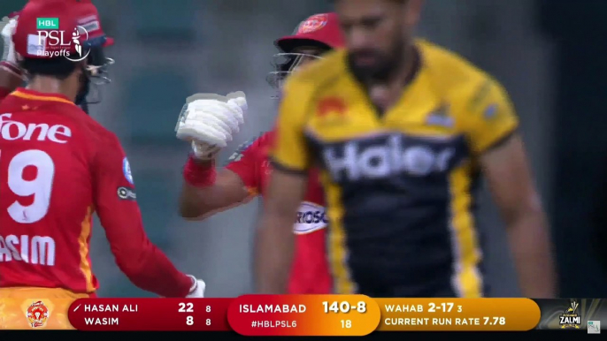 HASSAN ALI powerful bating against Peshawar