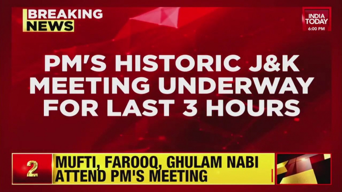 Indian PM J&K Meet |Jammu & Kashmir Delimitation, Polls Discussed |_Breaking News _