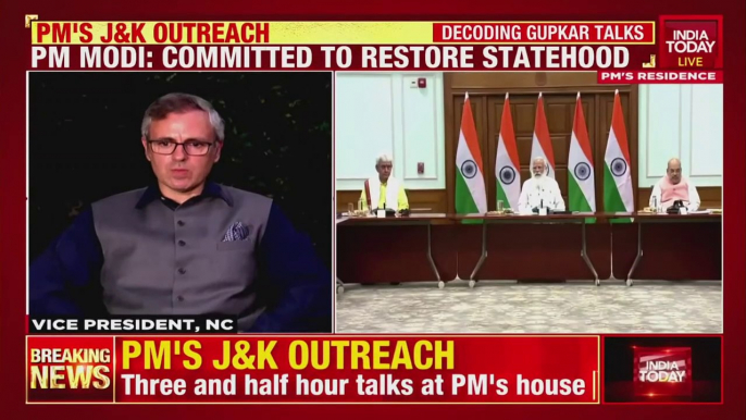 Omar Abdullah Demands Full Statehood For Jammu & Kashmir  | Breaking news