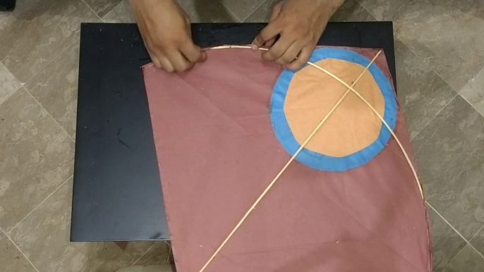 Indian Fighter Kite Making & kite flying tutorial