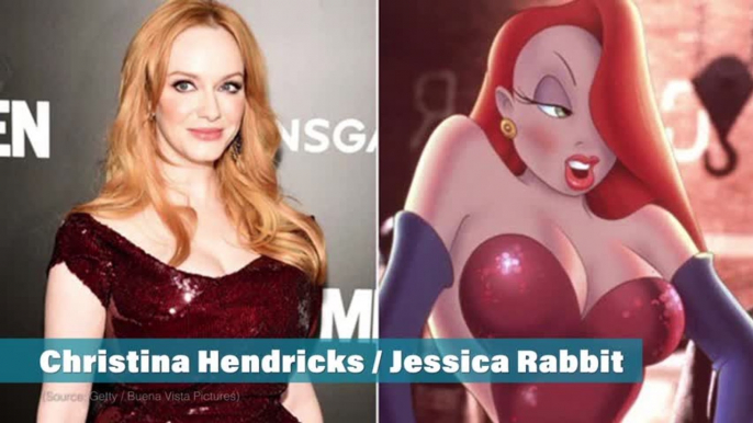 Celebrities Who Look Like Iconic Cartoon Characters