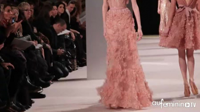 Haute-Couture Printemps-été 2011 à Paris : défilé Elie Saab en vidéo à Paris