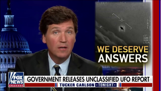 Tucker reacts to unclassified government UFO report